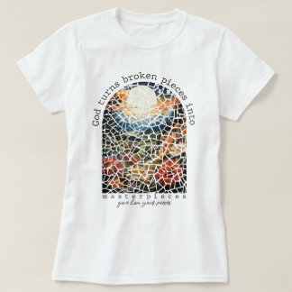 レトロ神が壊れた破片を最高傑作に Tシャツ