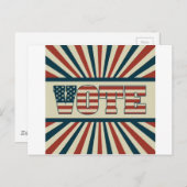 レトロ票、すべてのギア ポストカード (正面/裏面)