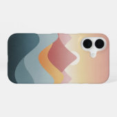 レトロ禅マウンテン iPhone 16ケース (裏面横)