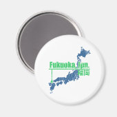 レトロ福岡磁石 マグネット (正面/裏面)
