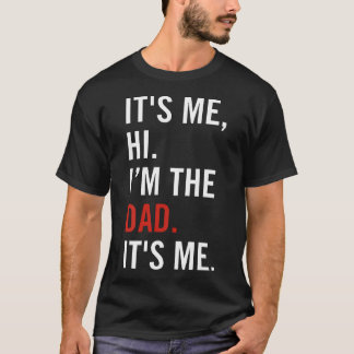 レトロ私こんにちは私はメンズのパパのための私であるパパ Tシャツ