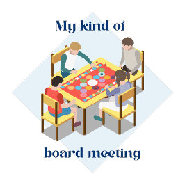 レトロ私の種類のボード会議文字ボードゲーム Tシャツ