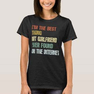 レトロ私は彼女最高のが今まで見つけたこと Tシャツ