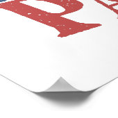 レトロ私は良いパドリングカヤックカヤーカーが必要 ポスター (角)