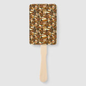 レトロ秋のハンドファン ハンドファン (正面)