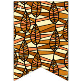 レトロ秋のバナー バンティングフラッグ (第2の旗)