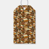 レトロ秋の贈り物ラベル ギフトタグ (正面)