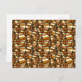 レトロ秋はがき ポストカード (正面/裏面)