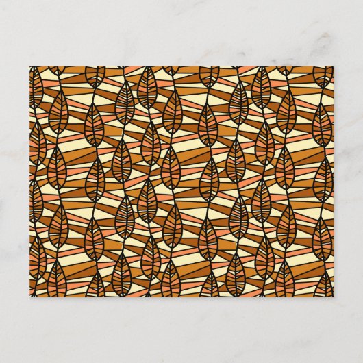 レトロ秋はがき ポストカード (正面)