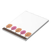 レトロ秋ツリー ノートパッド (回転)