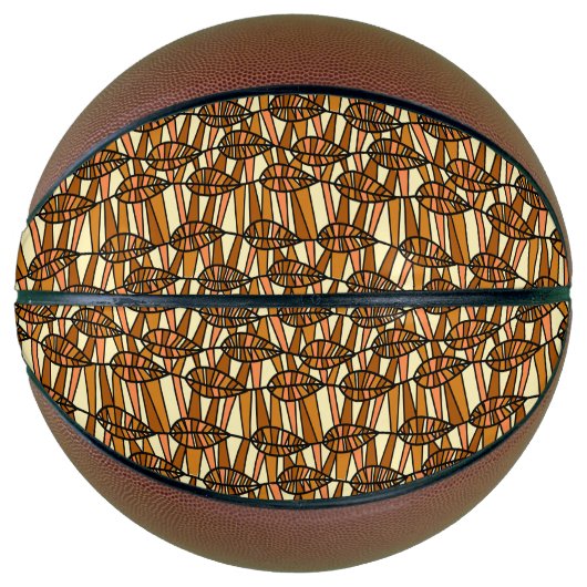 レトロ秋バスケットボール バスケットボール (正面)