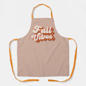 レトロ秋ビベス エプロン (正面)