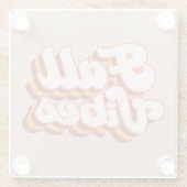 レトロ秋ビベス ガラスコースター (裏面)