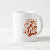 レトロ秋ビベス ジャンボコーヒーマグカップ (正面右)