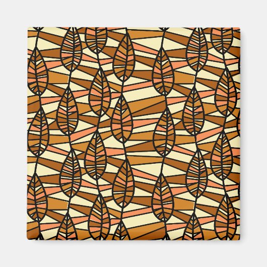 レトロ秋マグネット マグネット (正面)