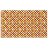 レトロ秋秋の花パターンブラウン テーブルクロス (正面(横))