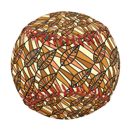 レトロ秋野球 野球ボール (正面)