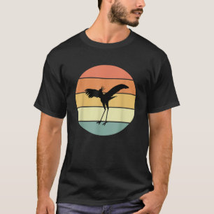 レトロ秘書バードアパレルバーズラブ野鳥観察T Tシャツ