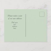 レトロ移動発表砂漠の風景アーポップ・アートのト ポストカード (裏面)