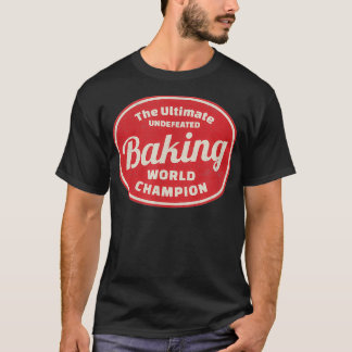 レトロ究極のベーキングワールドチャンピオンヴィンテージ Tシャツ