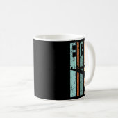 レトロ空手第8誕生日8柔道男薫風子供 コーヒーマグカップ (正面右)