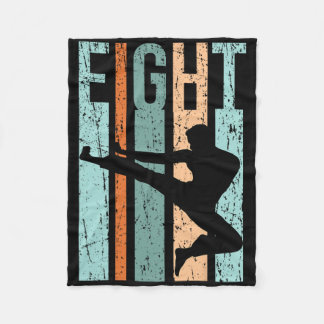 レトロ空手第8誕生日8柔道男薫風子供 フリースブランケット