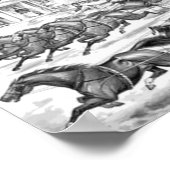 レトロ競馬 ポスター (角)