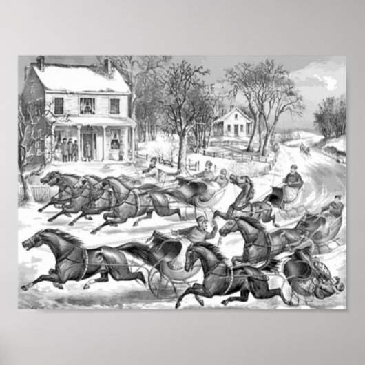 レトロ競馬 ポスター (正面)