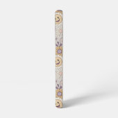 レトロ笑顔の花 – Groovy Boho 70sフローラ Samsung Galaxyケース (左側面)