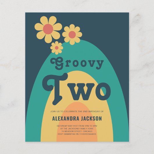 レトロ第2期パーティー予算 チラシ (正面)