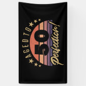 レトロ第50誕生日ユーモア 横断幕 (縦)