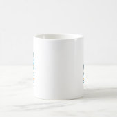 レトロ米国湾2025アメリカ国旗M コーヒーマグカップ (中央)