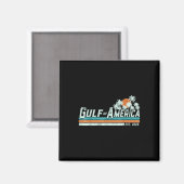 レトロ米国湾2025アメリカ国旗M マグネット (正面/裏面)