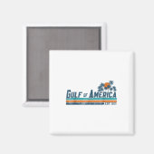 レトロ米国湾2025アメリカ国旗M マグネット (正面/裏面)