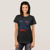 レトロ米国湾2025アメリカ国旗M Tシャツ (正面フル)