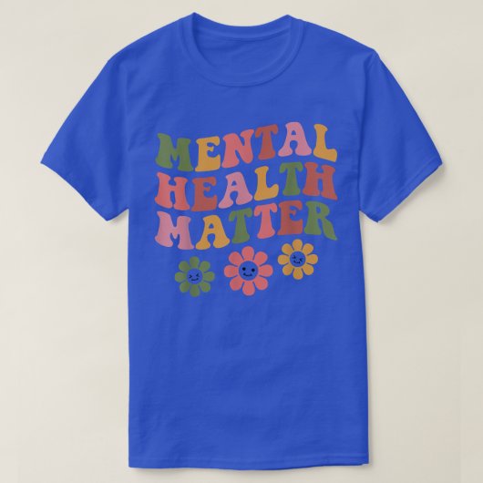 レトロ精神衛生問題フローラ精神衛生法 Tシャツ (デザイン正面)