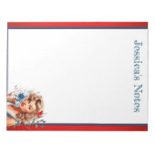 レトロ系アメリカ人ピンナップ_私はちょうど言った ノートパッド (正面)