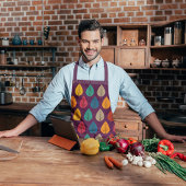 レトロ紅葉 エプロン