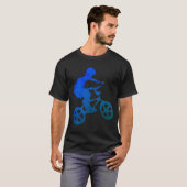 レトロ素晴らしいBMX Tシャツ (正面フル)