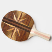 レトロ素朴ウッド 卓球ラケット (横)