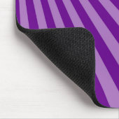 レトロ紫色のサンレイ背景 マウスパッド (コーナー)