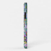 レトロ紫、緑、青の花ピンク Case-Mate iPhoneケース (裏面/右)