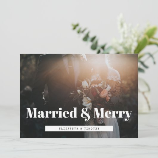 レトロ結婚したとメリー新婚結婚の写真 シーズンカード (スタンド正面)