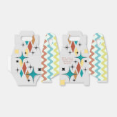 レトロ結婚の切妻用箱 フェイバーボックス (折り畳みなし)