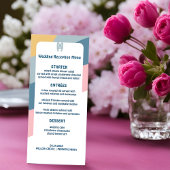 レトロ結婚のGroovyのメニュー – A Journey to Nostalgia メニュー