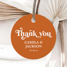 レトロ結婚オレンジ