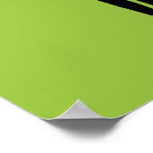 レトロ結婚カップルのポスター ポスター (角)