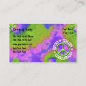 レトロ絞り染めをテーマ 名刺 (正面)