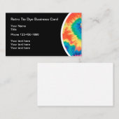 レトロ絞り染めテーマ名刺 名刺 (正面/裏面)