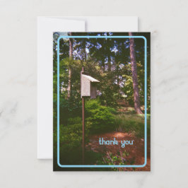 レトロ給餌サンキューカード サンキューカード